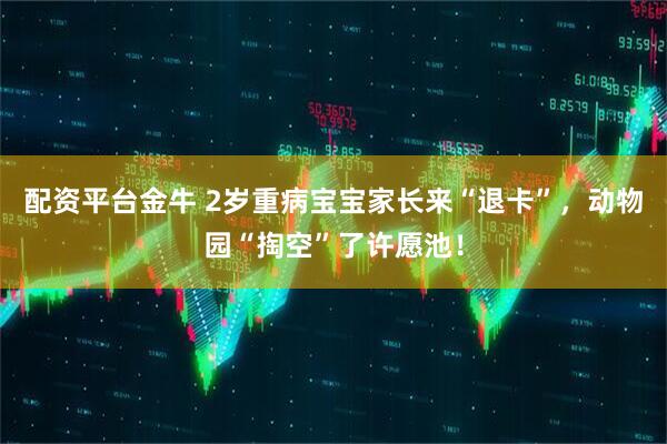 配资平台金牛 2岁重病宝宝家长来“退卡”，动物园“掏空”了许愿池！